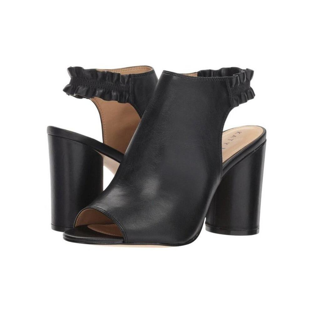 KATY PERRY Jocelyn Black Napa Leather Shoetie Bootie Women's size 10 NEW In Box - Picture 2 of 11